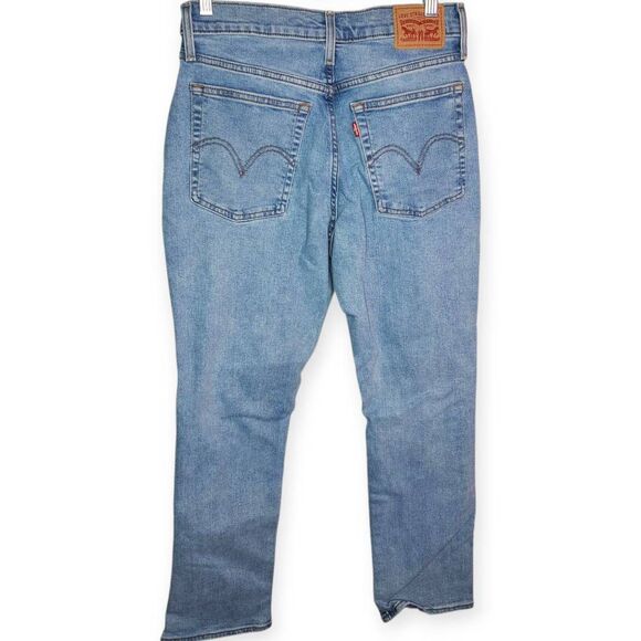Levi's Women's Wedgie Straight Stretch Jean size 30 - Picture 6 of 10